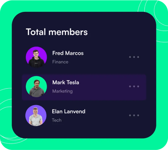 Easily manage your team's tasks